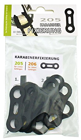 Aliens Karabinerfixierung Rubber-Fix Pack 10 Stück