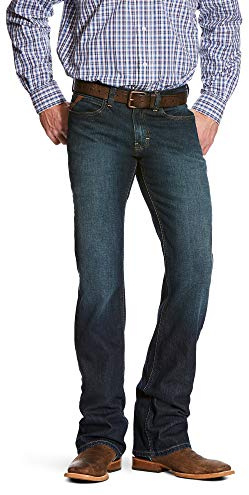 ARIAT Mens M7 Rocker Stretch Legacy Straight Leg Jean