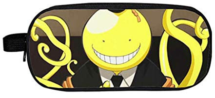 WANHONGYUE Assassination Classroom Anime Bilddruck Federmäppchen Schreibwaren Box Bleistiftbeutel Geldbeutel Mäppchen /4