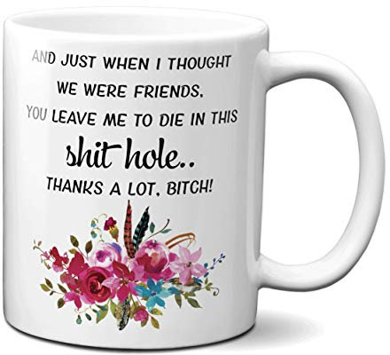 Ransalex Regalo de despedida de compañero de trabajo, taza divertida para despedirse, regalos de despedida para ella, tazas de despedida personalizadas, compañero de trabajo (11 onzas, blanco)