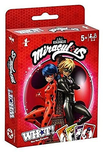 Winning Moves - WHOT! - Miraculous - Miraculous Fanartikel - Alter 5+ - Deutsch