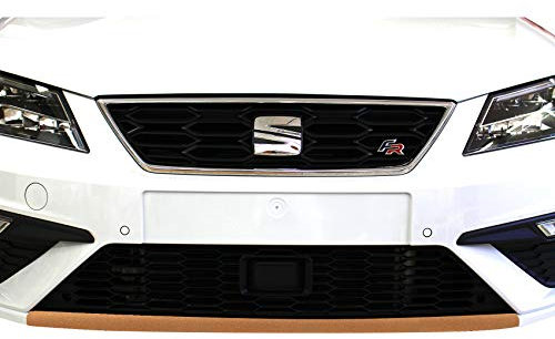 Finest Folia Spoilerschwert Folie Lippe Frontspoiler Splitter (Kupfer Matt, D050 5F ab 2017 Facelift)