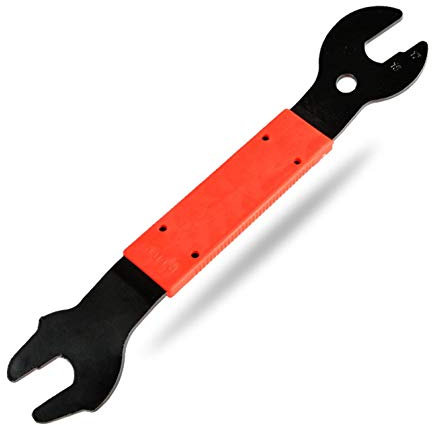 Bike Pedal Wrench,Double Sided Bicycle Spanner 15, 16, 17 mm Repair Removal Tool for Biking Cycling Mountain Bike