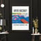 A Bigger Splash Bild David Hockney Bild Ausstellung Poster Abstrakt Schwimmbad Schwimmen Poster David Hockney Wand Bilder Leinwand Gemälde Büro Dekor F21149