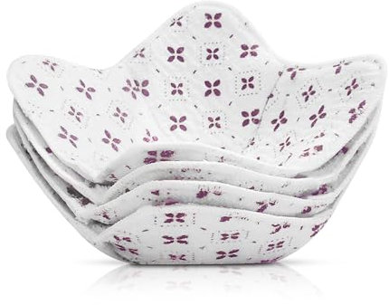Hot Bowl Cozy Holder For Soup With 4 Raised Edges, 4 Microwave Bowl Holders, Heat Resistant & Reusable Microwave Cool Caddy