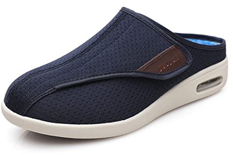 ASRJ Chaussures de Largeur Extra Larges Femmes Hommes Chaussures diabétiques orthopédiques, Baskets de Marche Chaussures de Marche réglables pour Pieds enflés arthrite