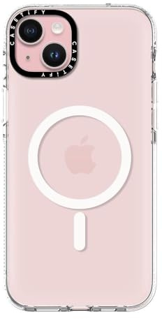 CASETiFY Clear Case for iPhone 15 Plus [Not Yellowing / 6.6ft Drop Protection/Compatible with Magsafe] - Clear