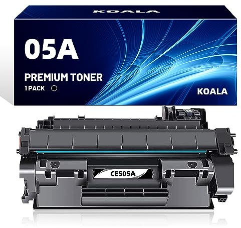 Koala 05A Toner Kompatibel Laserjet Tonerkartusche als Ersatz für HP 05A CE505A für Laserjet P2030 P2035 P2050 P2055 P2055d P2055dn P2055x P2055dn P2055d Drucker (Schwarz, 1er-Pack)