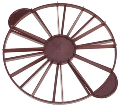 Jorzer Cake Cutter Slicer Pie Cutter Cake Divider Round Double Sided Cake Portion Marker 10/12 Adjustable Cake Slicer Baking Tool