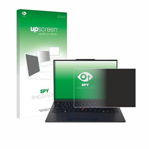 upscreen Blickschutzfilter für Lenovo ThinkPad X1 Carbon Gen 12 14 Privacy Filter Blickschutzfolie Sichtschutz-Folie [Blaulichtfilter,