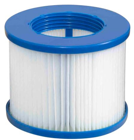 Bonussi Cartuccia Filtro Ø10x10,5 cm per Piscine Idromassaggio Gonfiabili Ease.Zone