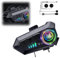 Bluetooth Motorcycle Helmet Headset - Single Person Use, Noise Cancellation, Waterproof Speakers