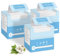 Disposable Face Towel XL, 10×12 Lint-Free Biodegradable Towels, Super Soft & Thick Face Towelettes, Makeup Remover Dry Wipes, Clean Face Cloths for Sensitive Skin, 150 Count