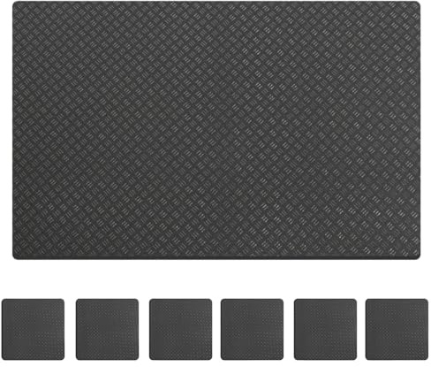 Tappetino per tapis roulant, riduzione del rumore, tappetino per lavatrice, tappetino protettivo per attrezzature per fitness, accessori per vogatore, accessori per tapis roulant, esercizio in
