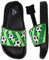Dream QuanZhou Pantofole Estive Bambini Scarpe da Spiaggia Ragazzi Antiscivolo Leggere Infradito e Ciabatta e Piscina Morbido Gomma Pantofole da Bagno Interno da Esterno Sandali 27 Verde Nero