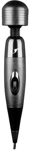Sinful Massagestab mit Kabel - Vibrator Wand mit Starker Vibration - Massagestab Klitoris Stark – Magic Wand für Frau - Vibrator Mit Kabel – Massagestab für Frauen Sex Sehr Stark - Massage Wand