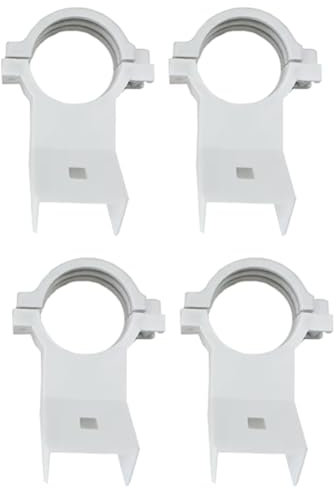 Koolenry 4pcs Ku Band Satellitenschale LNB -Halterung 20mm Plastikhalterung Wetterfest für Mehrere Schalengrößen