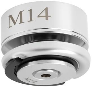 Create idea M14 Thread Adapter with Flange Nut Carbon Steel Compatible with X-Lock Angle Grinders