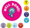 School Stickers Mini Well Done Aufkleber