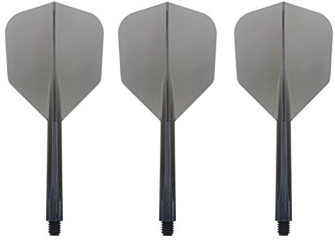 Condor - Alette a tinta unita, L 33,5 mm, colore: Nero chiaro