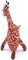 P.L.A.Y. – Pet Lifestyle & You Safari Giraffe Hundespielzeug, Quitschspielzeug, 148 g