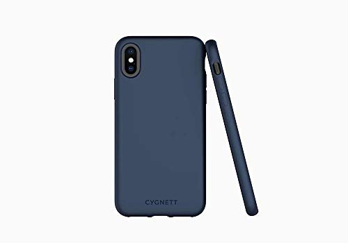 Cygnett Skin Soft Touch Feel Case for Apple iPhone XS/X - Navy