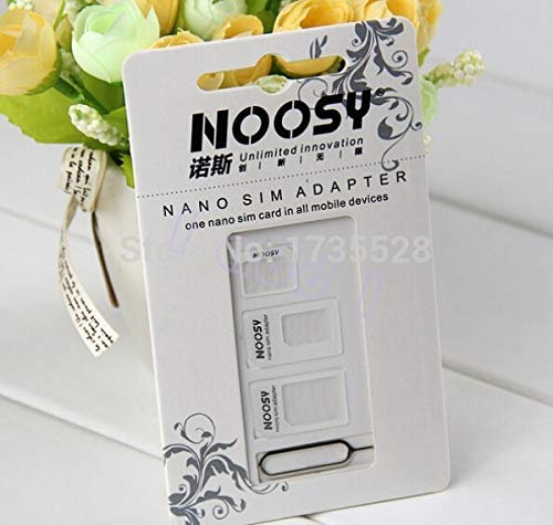 Adattatori da NANO SIM a SIM Card Standard Classica 4 in 1 Nano Sim + Micro Sim + Sim Standard + Estrattore Sim