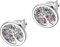 LOTUS JLP1889-4-1 - Pendientes de plata 925, diseño de árbol de la vida