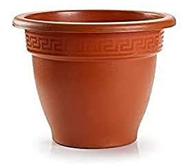 PLASTIC FORTE, Maceta, TERRACOTA, Mediano