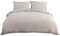QZY Bettwäsche 220x240 cm Super Weiche 100% gebürstetes Mikrofaser mit Einer Qualität von 110 g/m²,2 Kopfkissenbezug 80x80 cm Beige