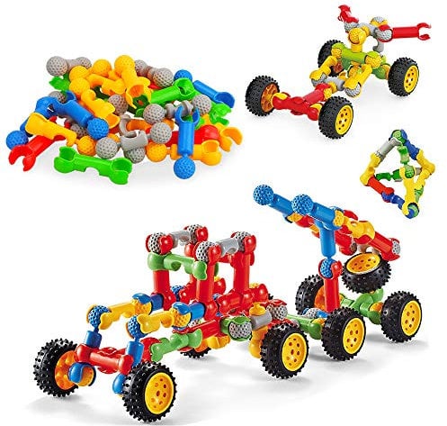 Spielzeug für 4 5 6 Jahre Alte Jungen Kinder Bauspielzeug Geschenk für 3 4 5 6 Kinder Jungen Geschenke Lernspielzeug für Jungen Geschenk Alter 5 6 7