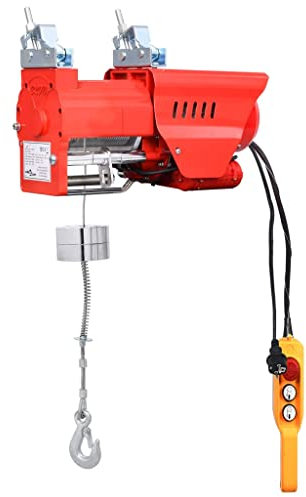 vidaXL Elektrisches Hebezeug Hochgeschwindigkeit Seilwinde Seilhebezug Kran Winde Seilzug Hebezug Elektroseilzug 300/600kg 1300W IP54
