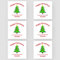Marvello Dankeskarten-Set mit Weihnachtsbaum-Lehrern (6 Karten) – Premium-Umschläge im Lieferumfang enthalten – ein Design – innen blanko – für Lehrer