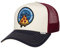 Djinns HFT Food Peace Pizza Cap Basecap Baseballcap Truckercap Meshcap (One Size - Taupe)