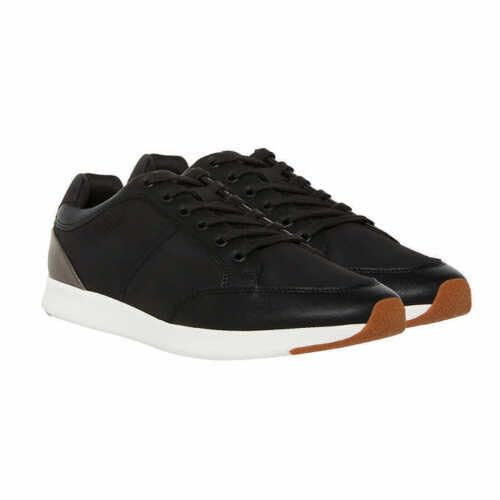 Steve Madden P-Sceetr 1679835 Herren-Sneaker, lässig, Jogger, Schwarz, Größe 42 (M), Schwarz, 41 EU