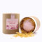 Blooming Pink Bliss Aromatherapie-Set – Weihrauch & Rose Badebombe, Himalaya-Badesalz mit Ringelblumenblüten – umweltfreundliche Verpackung – handgefertigt in Großbritannien