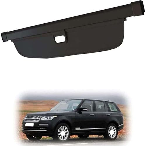CCLXWY Auto Laderaumabdeckung Kofferraum für Range Rover 2008-2013,Kofferraum Schutz Abdeckung Laderaumabdeckung,Kofferraumabdeckung Rollo Schutz Innere Zubehör
