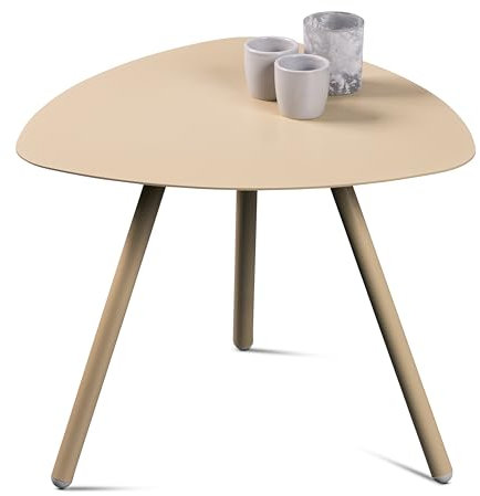M2 Kollektion Beistelltisch Mira 1,50x40x50cm, Beige