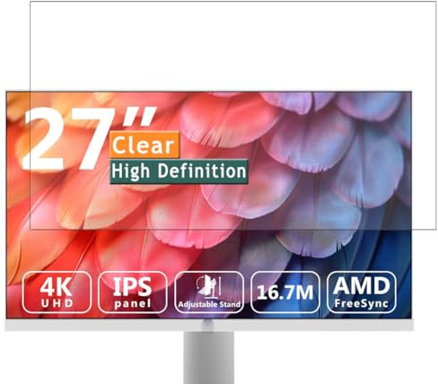 Vaxson 3 Unidades Protector de Pantalla, compatible con Z-Edge U27I4K 27 Monitor [No Vidrio Templado ] Película Protectora Film Guard