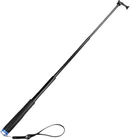 Vattentät teleskopisk selfiepinne 92 cm i aluminium, för selfie Kompatibel med GoPro Hero 13/12/11/10/9/8, DJI Osmo, AKASO, Insta360, Action 5 Pro/4, WOLFANG och andra actionkameror