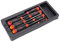 Sam outillage - T-PZJ7M - Jeu de 7 tournevis S1 fente et pozidriv en module ABS