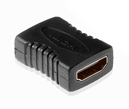 POPPSTAR Adattatore HDMI Acoppiatore, 4k Ultra HD, Full HD, contatti dorati