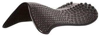 Acavallo Gel Pad Massage-hinten erhöht-schwarz