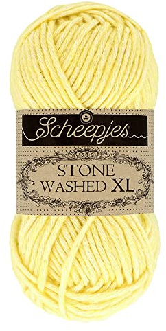 Scheepjes - Scheepjes 857 Citrin Stein Gewaschen (XL) Garn - 1x50g