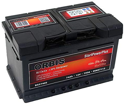 Orbis BS57405 Autobatterie 12V 74Ah 680A StartPowerPlus