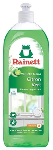 RAINETT - Liquide Vaisselle Citron Vert 750Ml - Lot De 4