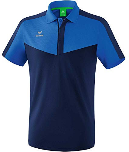Erima Herren Squad Sport Poloshirt (1112018), New royal/New Navy, 3XL