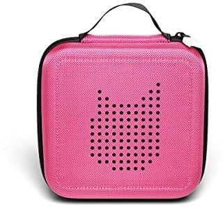 tonies Carry Case, Toy Box Storage and Travel Case for Audio Characters, Hardshell Case for up to 20 Figurines for use with Your Toniebox Portable Speaker (Sold Separately), Ages 3+, Colour: Pink