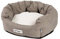 JAMAXX Hunde-Körbchen Bequem Weich, Wendekissen Waschbar Hundekorb Hundebett mit Komfort-Polsterung PDB2089 (S) 50x40 beige