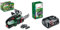 Bosch Tronçonneuse sans Fil - Universal Chain 18 (Livrée avec 1 Batterie 18v - 2,5ah, Huile 80 Ml, Système 18v, Longueur de Guide: 20cm) Vert & Batterie Bosch - PBA 18V 2,5Ah